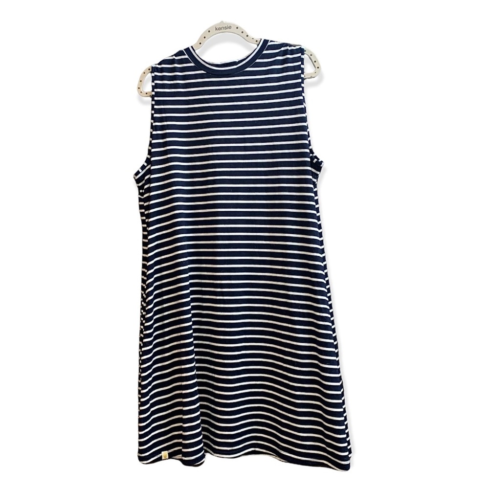 Simply Southern sleeveless striped jersey dress Size 2X
